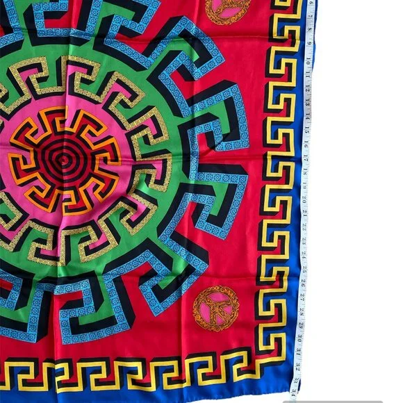 Moschino Vintage Silk Scarf - Picture 2 of 4